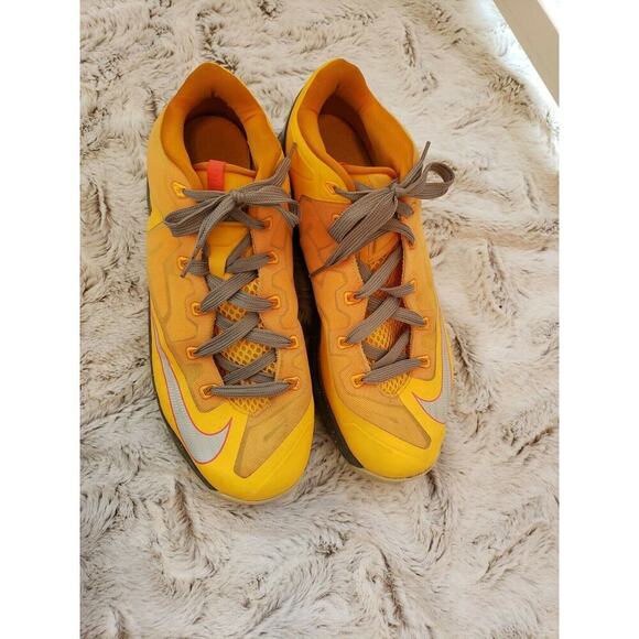 NIKE MAX LEBRON XI LOW MENS SNEAKER MANGO SIZE 11.5 main image 7
